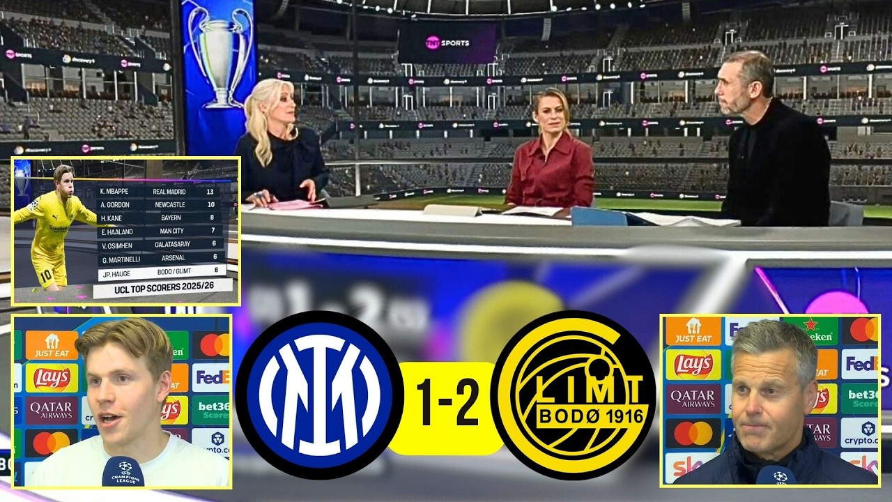 Inter Milan vs Bodo Glimt 1-2  Post Match Analysis | Jens Petter Hauge & Kjetil Knutsen Reactions