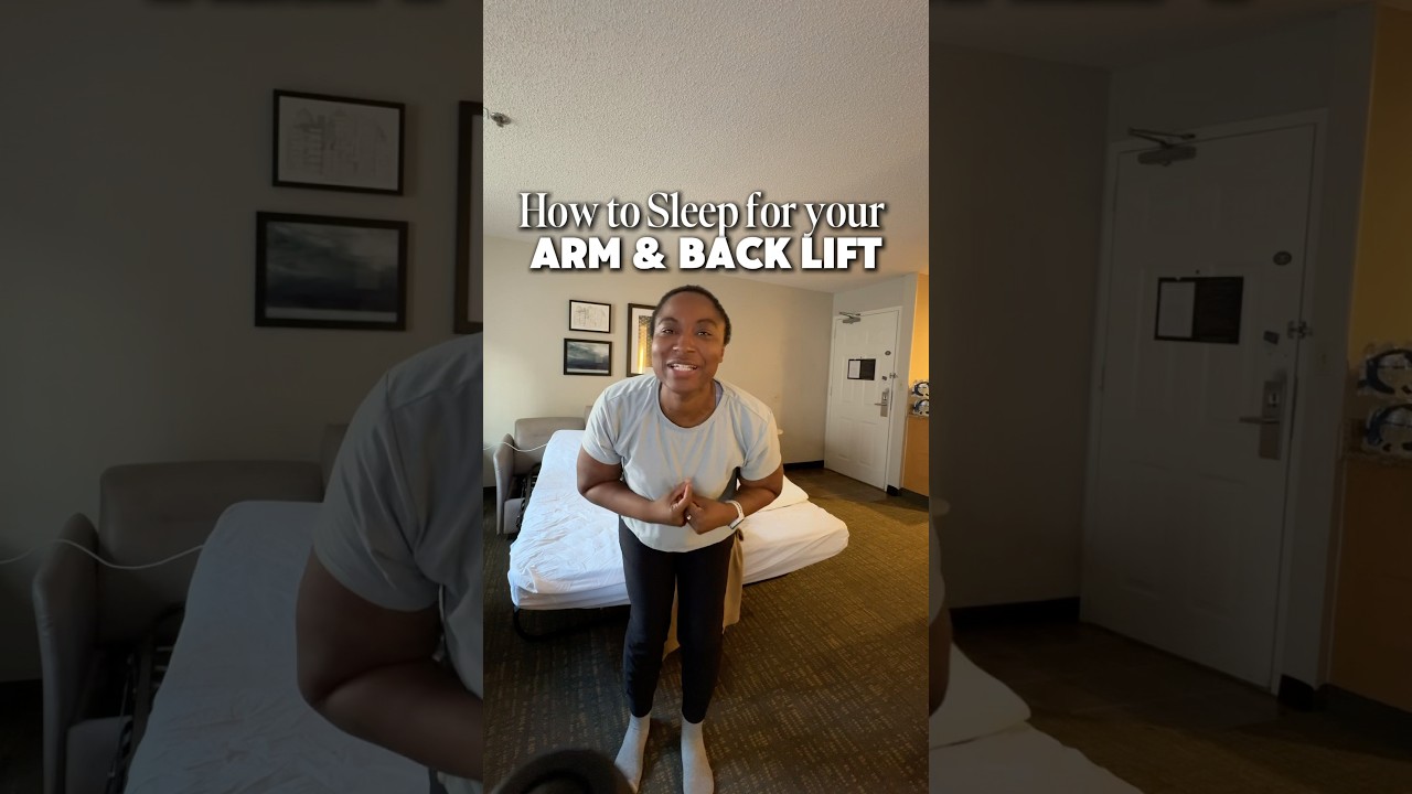 Sleeping after an Arm & Back Lift