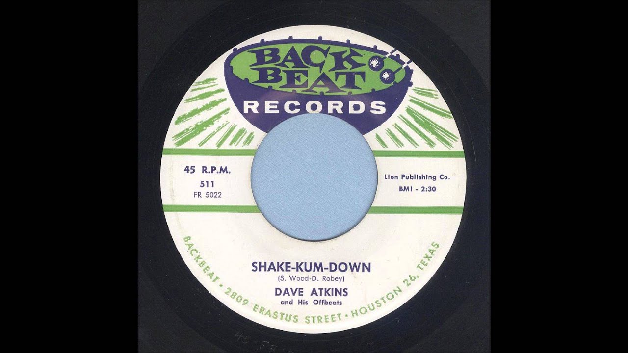 Dave Atkins - Shake-Kum-Down - Rockabilly 45