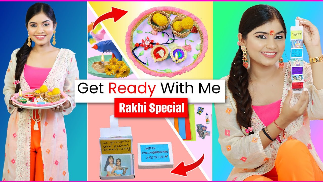 Quick & Easy RAKHI Makeup Look - Get Ready With Me | #RakshaBandhan #2022 | DIYQueen