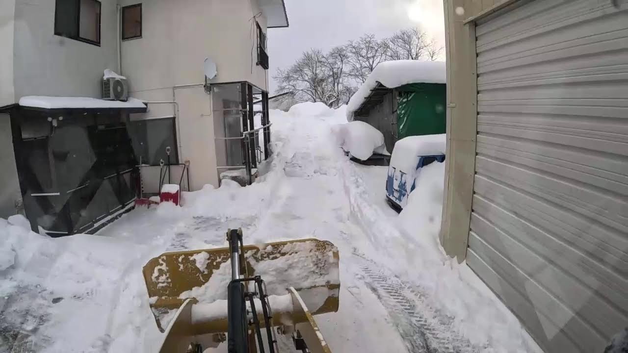 2026/2/9 通常除雪のみ