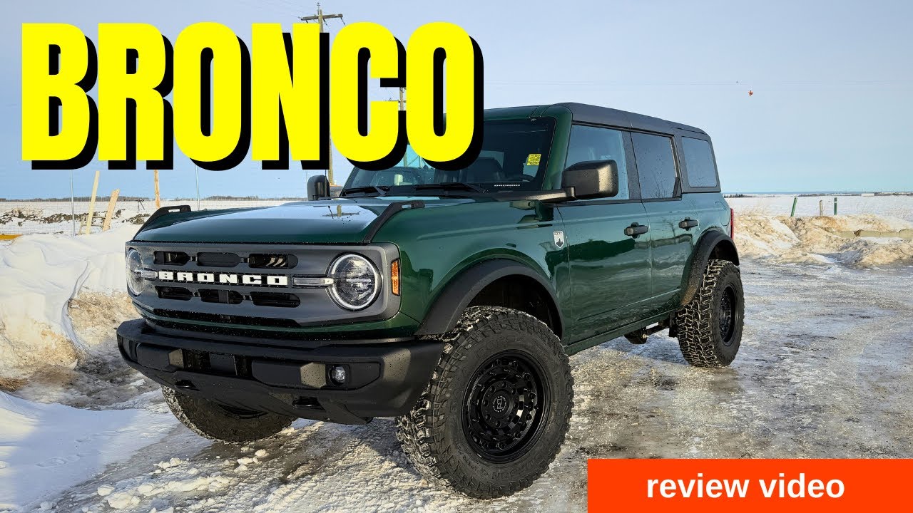 Eruption Green 2024 Ford Bronco Big Bend | Lift Kit + Off-Road Upgrades