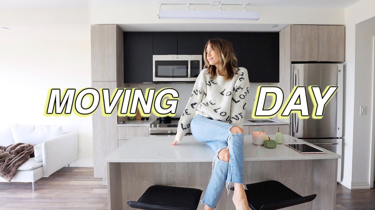 MOVE IN WITH ME! all new furniture, organizing + unpacking!