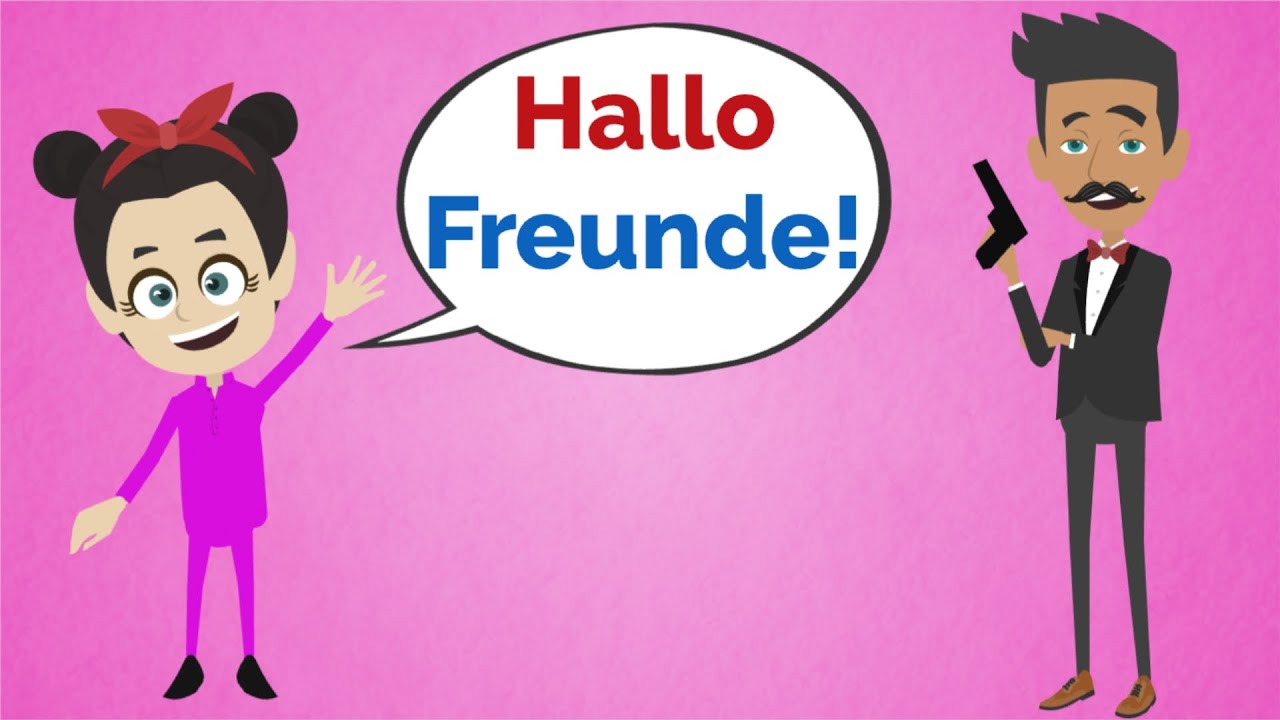 Deutsch lernen - Lisa ist Agentin!