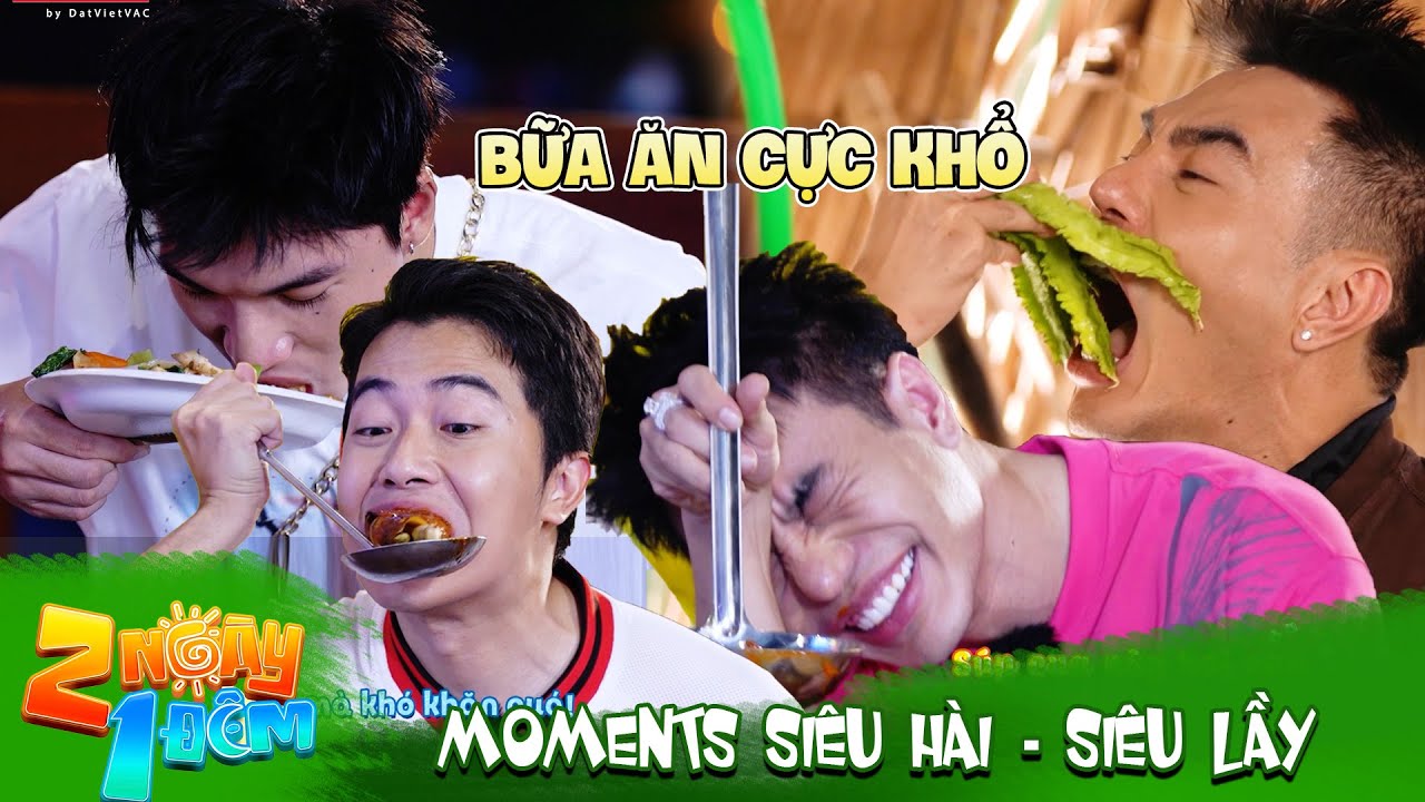 Moments siêu hài 2N1Đ: Dương Lâm, Cris Phan, HIEUTHUHAI tá hỏa với những 