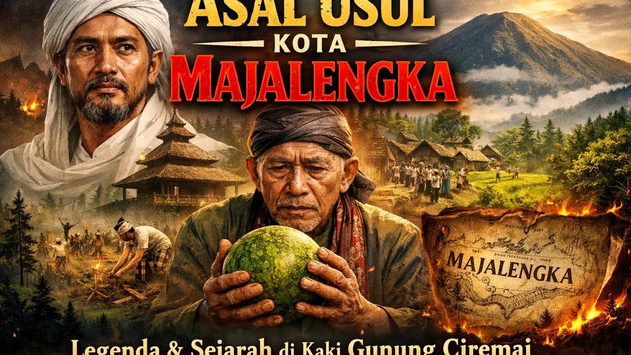 👉 Asal Usul Kota Majalengka | Legenda Maja Langka & Sejarah di Kaki Gunung Ciremai