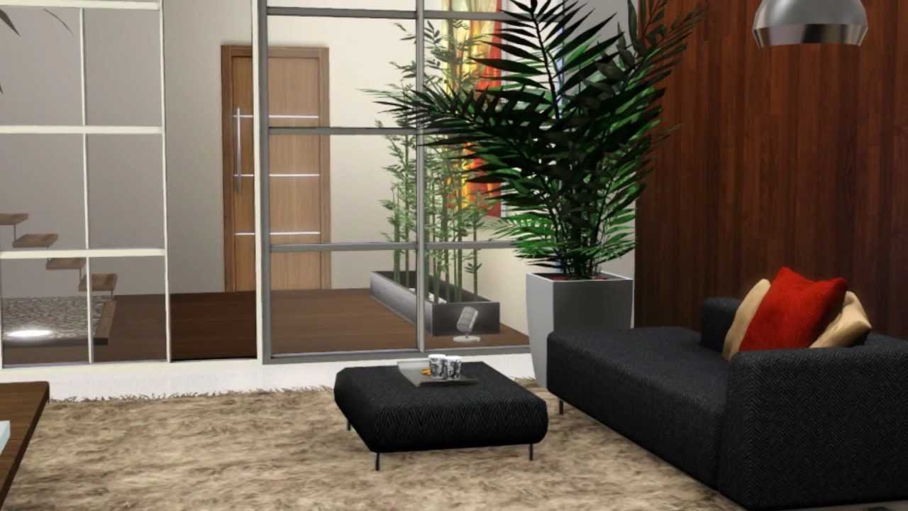 House Sims 3 : Modern Duplex HD