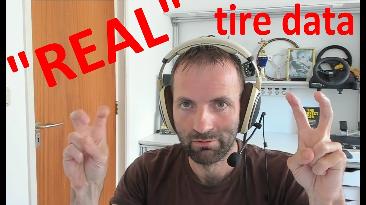 A look at RARE REAL tire data. Can we use it in the simulator?