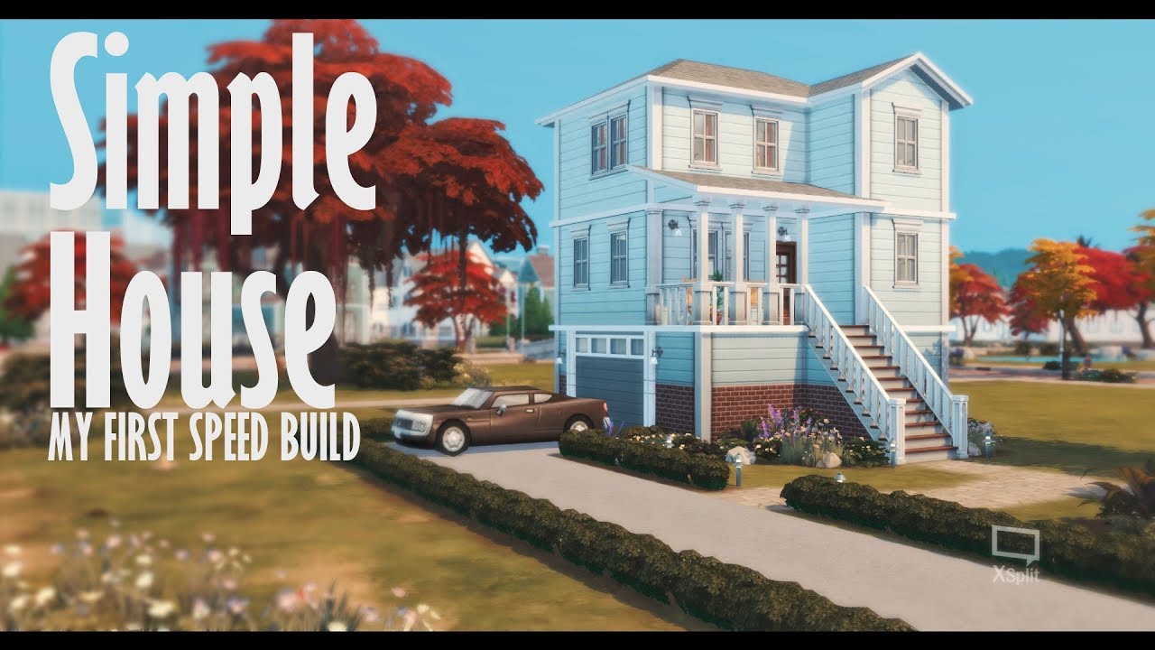 SPEED BUILD | SIMPLE HOUSE BASE GAME | NO CC