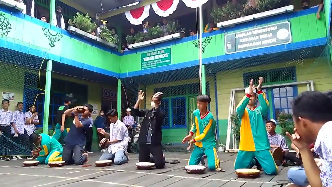 Gladi Bersih Variasi Akhir Mengikuti Festival Habsyi Di Kecamatan Timur Kalsel.