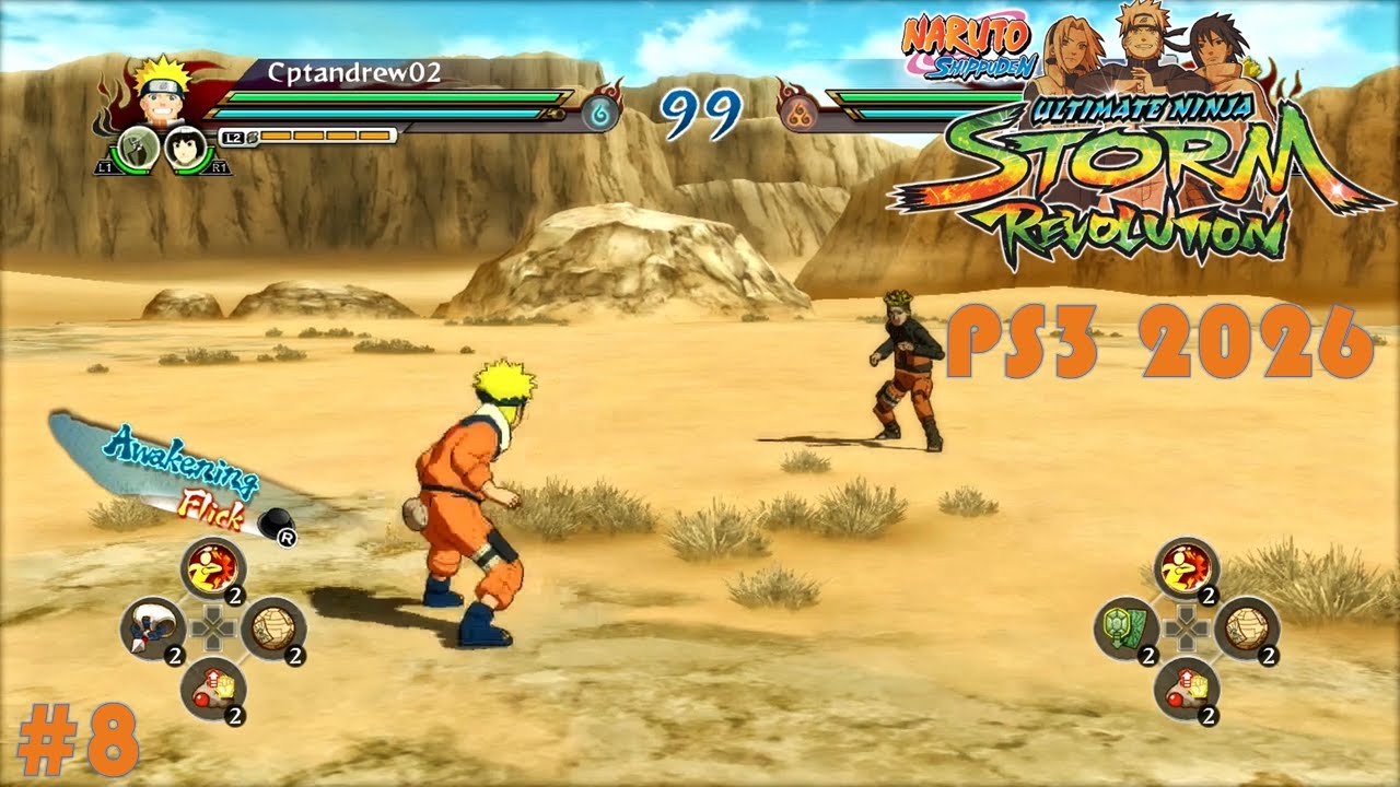 Naruto Ultimate Ninja Storm Revolution: Multiplayer Gameplay 2026 (PS3) #8 🤙