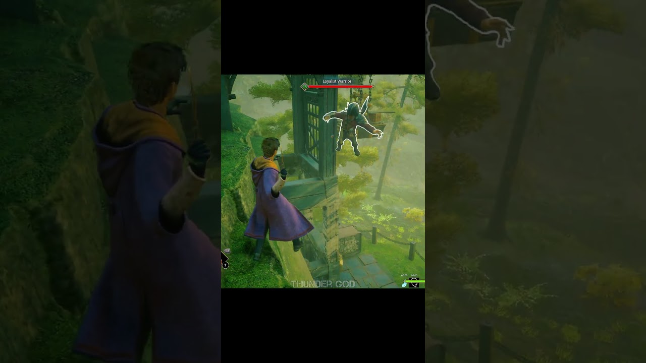 they don't have a clue where I am Hogwarts Legacy Funny Moments #gaming #harrypotter #shorts