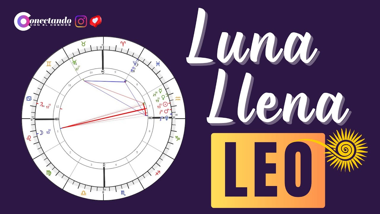 🌕LUNA LLENA EN LEO♌✨