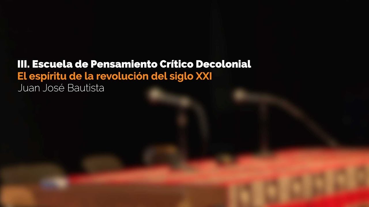 Juan José Bautista / El espíritu de la revolución del siglo XXI | Día 1