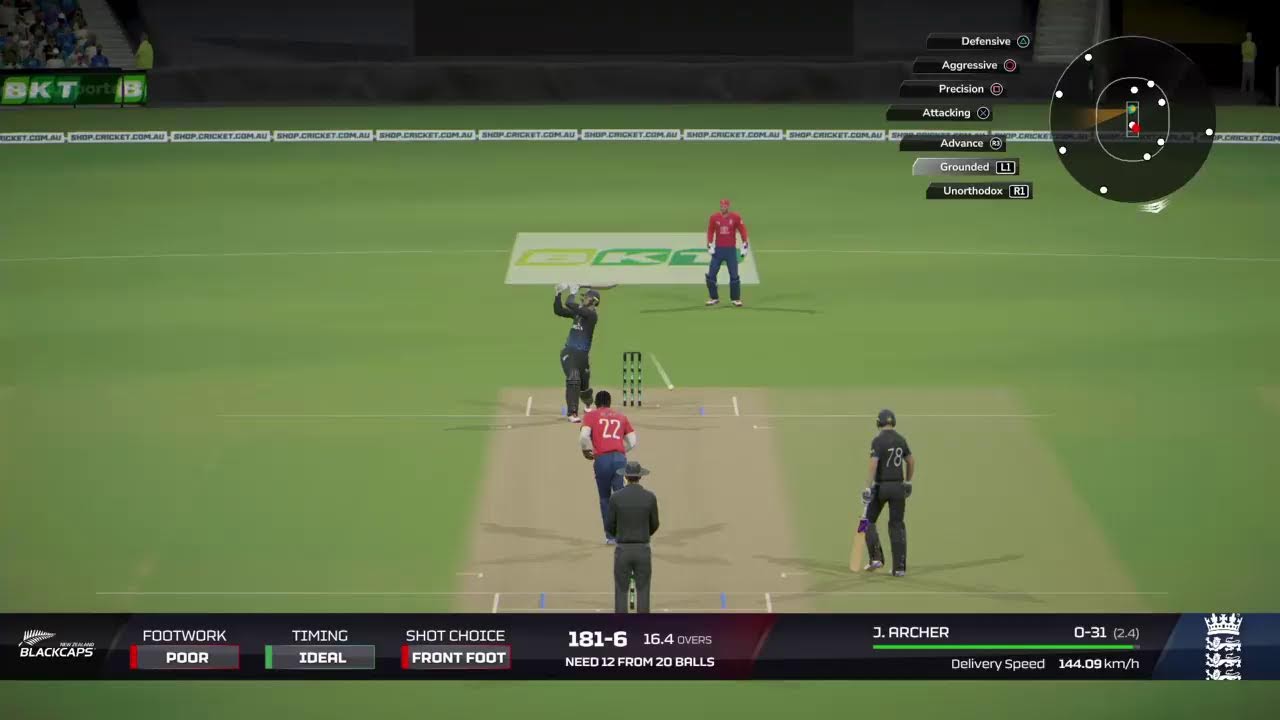 ICC Mens T20 World Cup26 ENG VS NZ 2nd innings #cricket26 Hardest Mode
