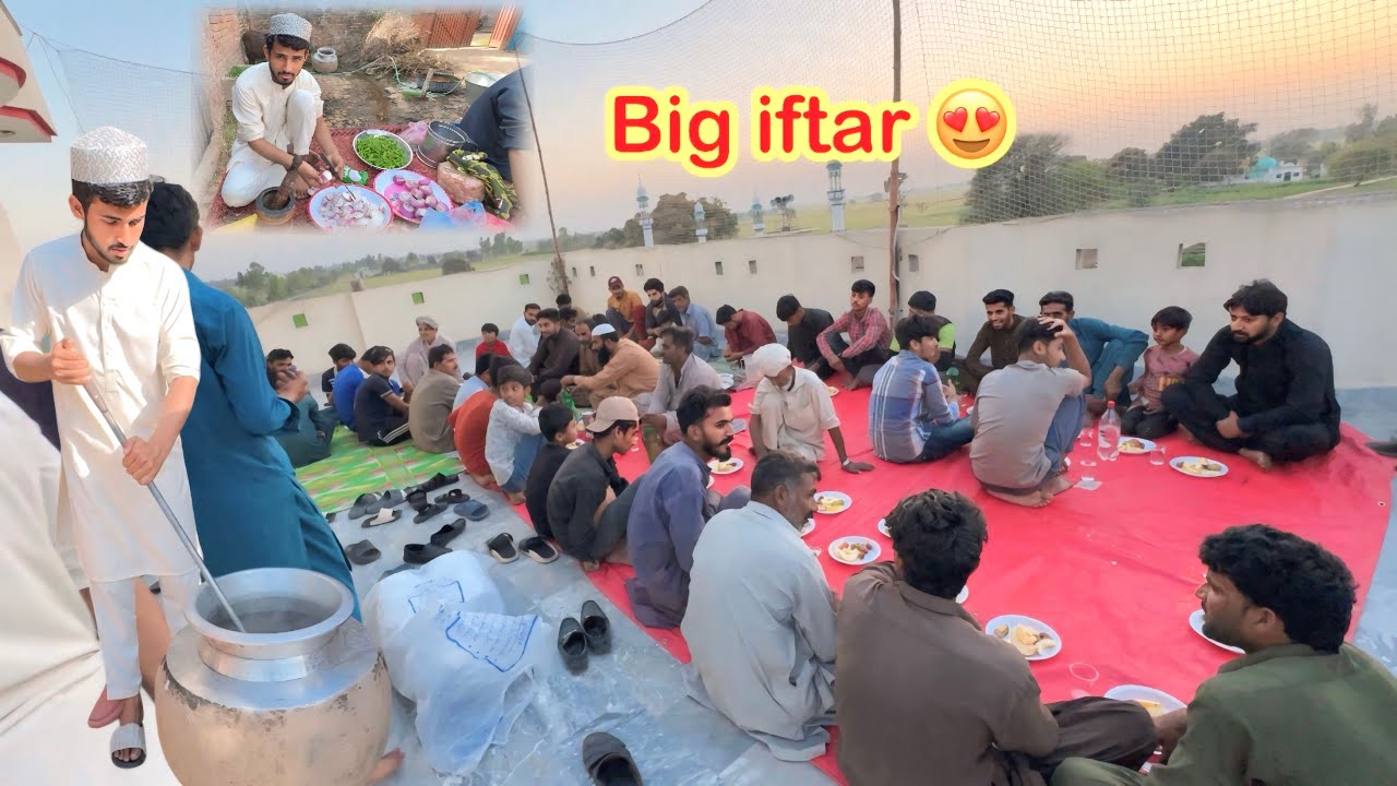 Iftar For Whole Village / Pure Goan Ki Iftari Karvai 😍 / Zohaib Pendu / Zohaib Sabir Vlogs /