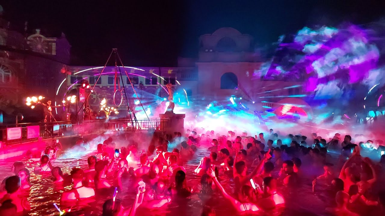 SPARTY - Széchenyi Bath Party in Budapest