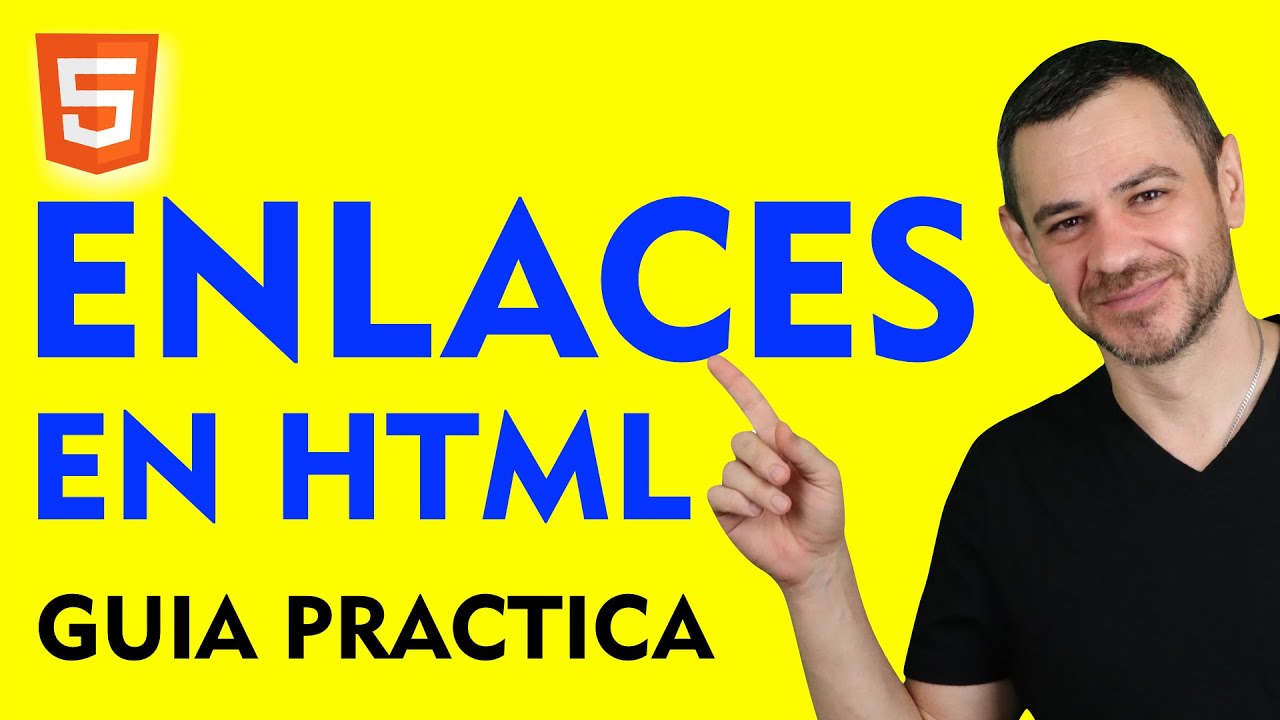Como hacer enlaces en HTML - TUTORIAL PRACTICO