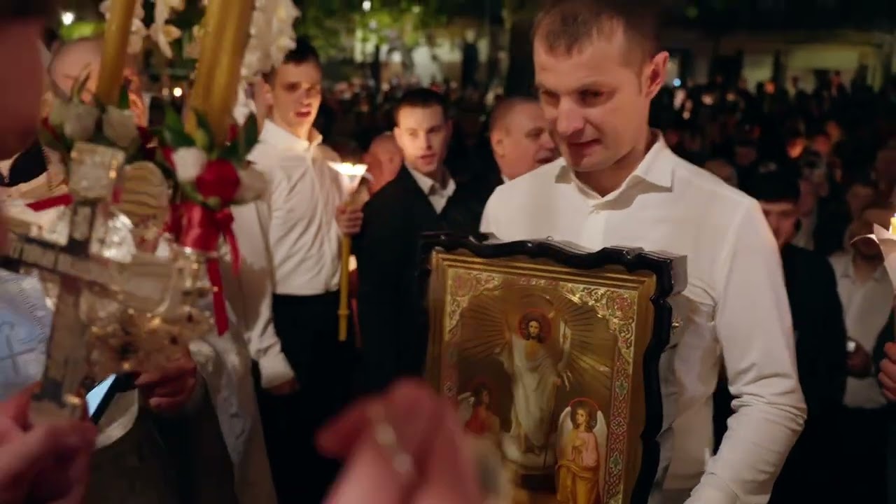 Пасхальна Божественна літургія. Парафія УПЦ. м. Брюссель 2025