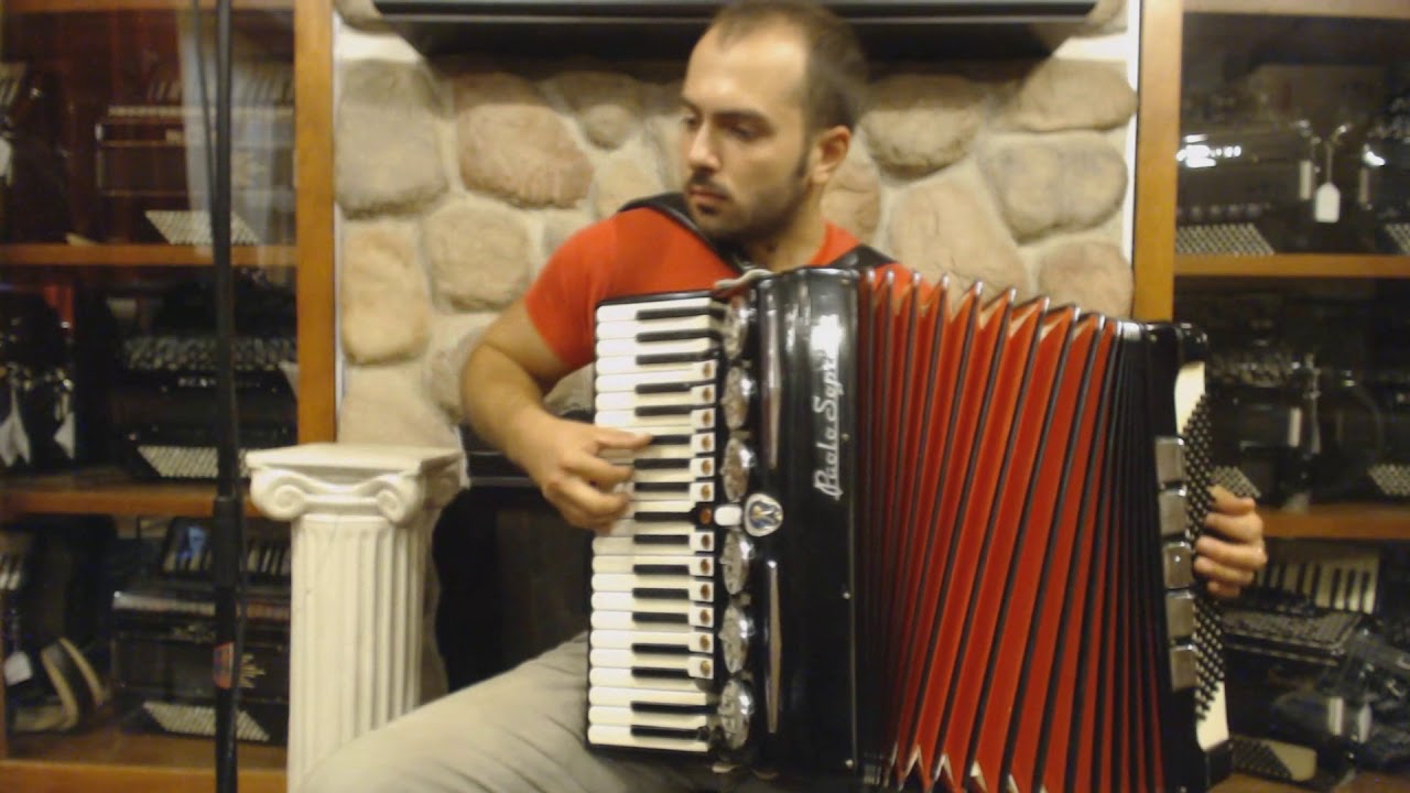 2765 - Black Paolo Soprani Piano Accordion LMMH 41 120 $1999