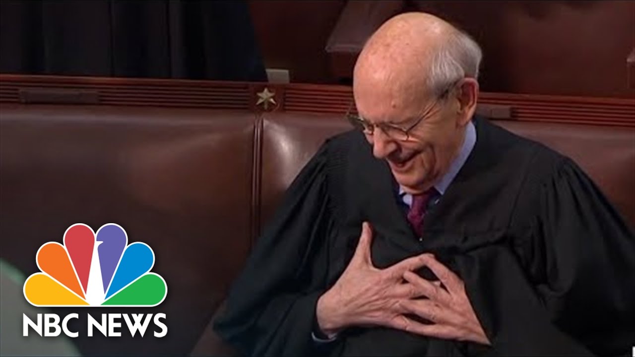Biden Honors Supreme Court Justice Stephen Breyer