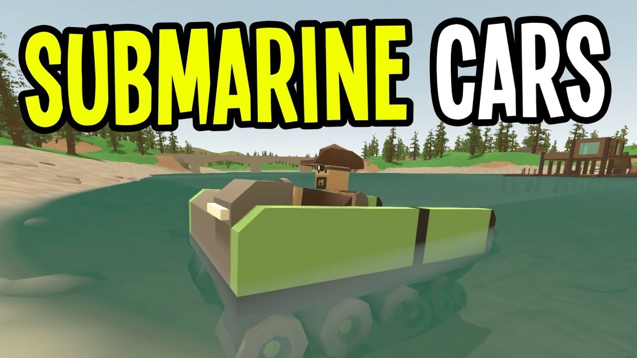 Unturned - SUBMARINE VEHICLES - Salamander Amphibious Vehicles Mod!! (Unturned Mod Showcase)