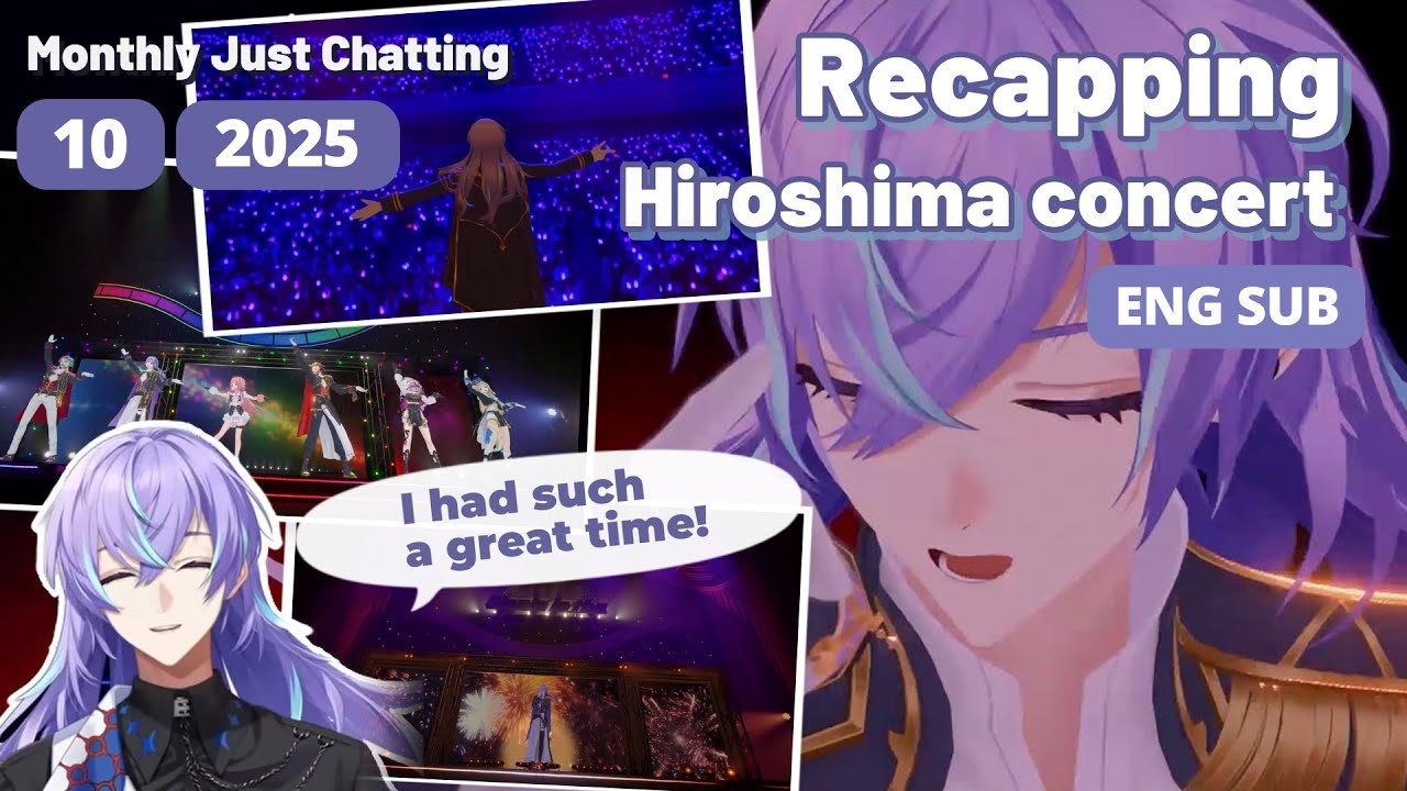 [ENG SUB] Talking through the Hiroshima concert - Hoshirube's Monthly Just Chatting: Oct 2025