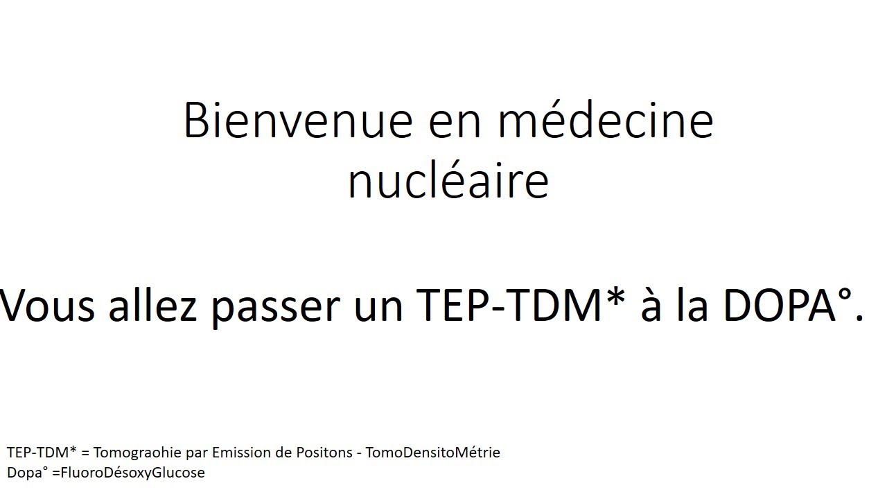 TEP TDM DOPA TNE