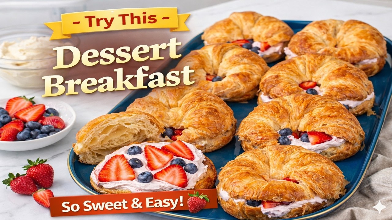 A New Way To Do Dessert For Breakfast 🍓😋