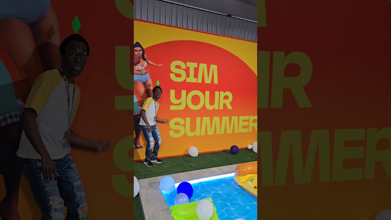 I had to do it, but with The Sims! #shorts  #simyoursummer #eapartner  @TheSims