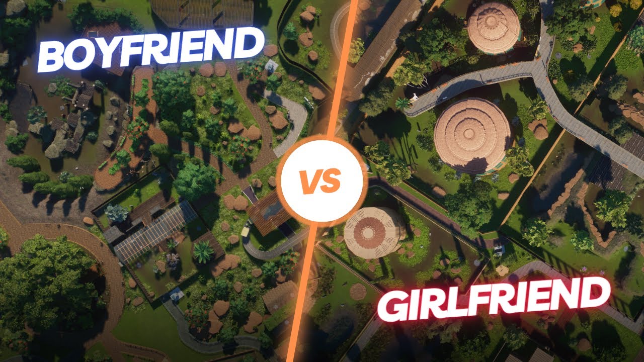 Planet Zoo Cinematic Tour | Grassland Zoo | Boyfriend vs Girlfriend
