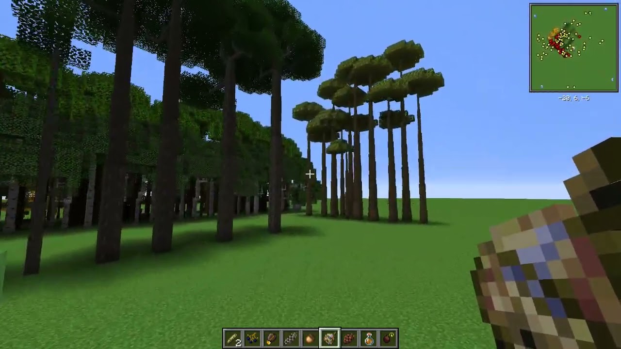 dynamic trees mod minecraft