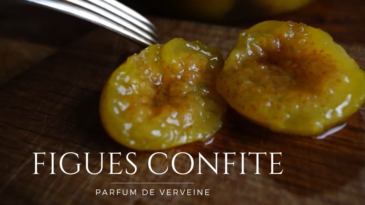 幸せなパリの朝食、マルシェのいちじくで自家製コンフィ　Figues confite