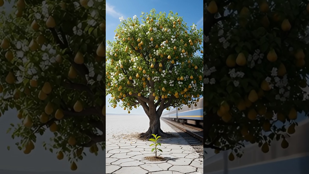 🔥😳 No One Will Believe This! Just One Pear & One Drop of Water 🍐💧