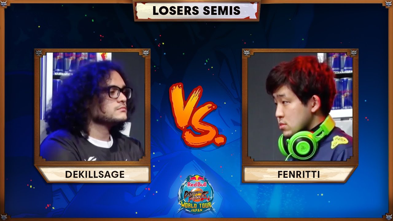 DEKILLSAGE vs FENRITTI (Losers Semi-Final) | Red Bull DBFZ World Tour Japan