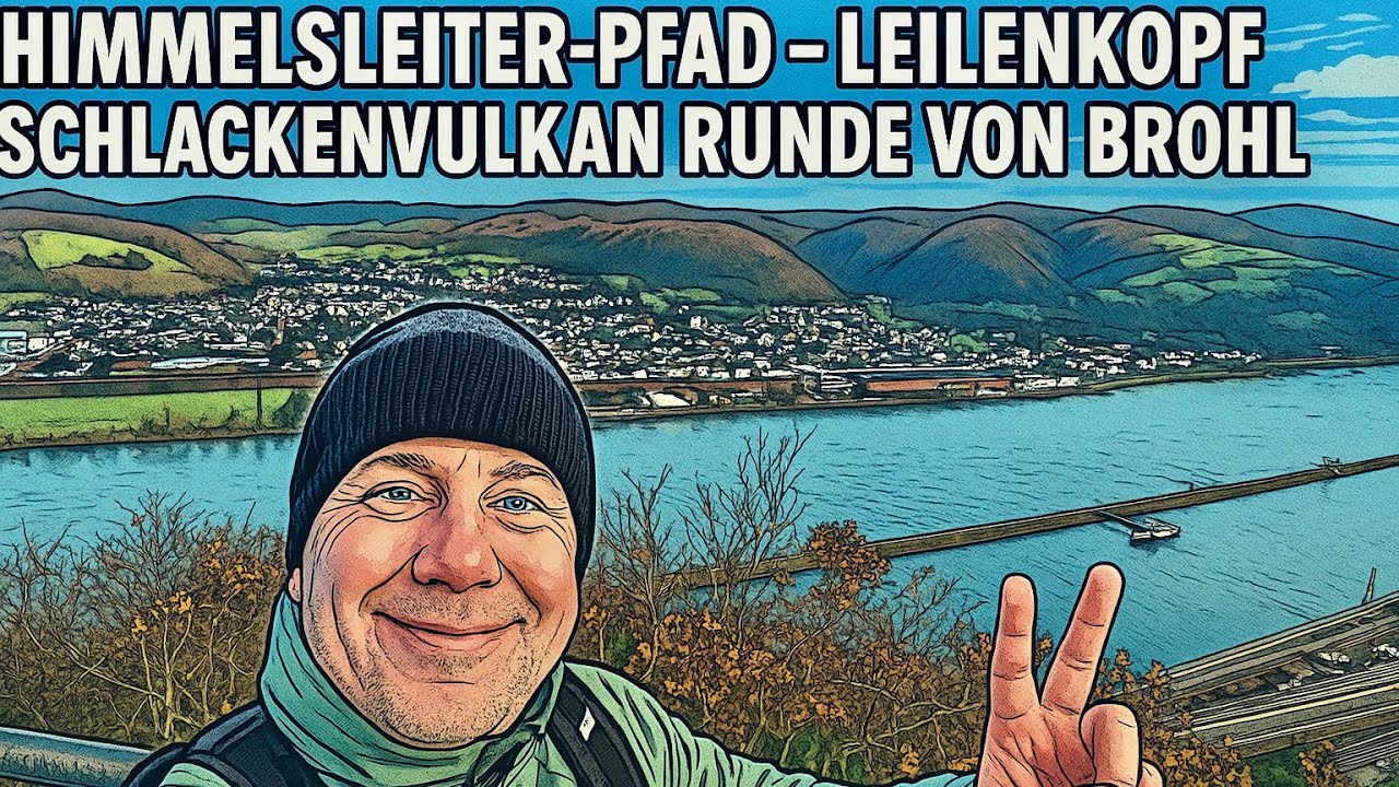 Himmelsleiter - Pfad -- Leilenkopf Schlackenvulkan Runde von Brohl