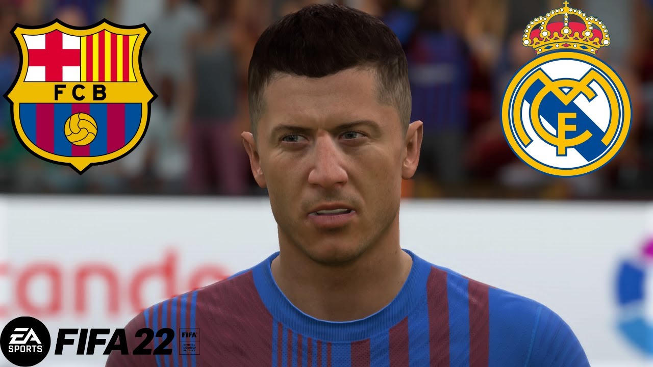 FIFA 22 - Real Madrid vs. Barcelona - 23/24 Pre Season Friendly Match | PS4&trade;