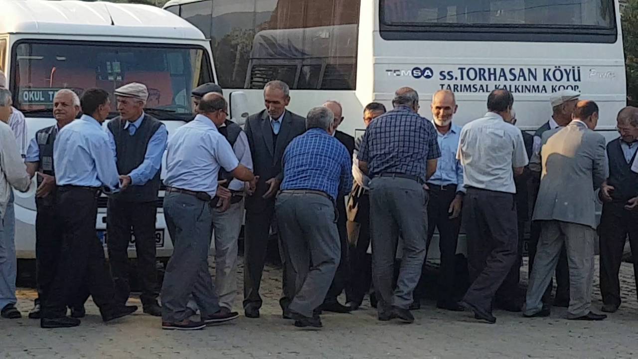 Yenice Torhasan Köyü geleneksel kurban bayramı bayramlasmasi 2016