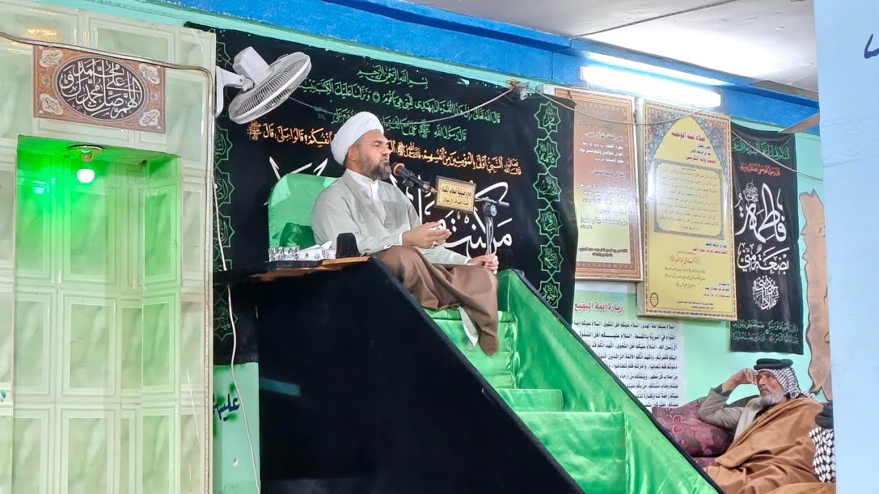 نعي الشيخ حسين الكناني ليالي شهر رمضان المبارك