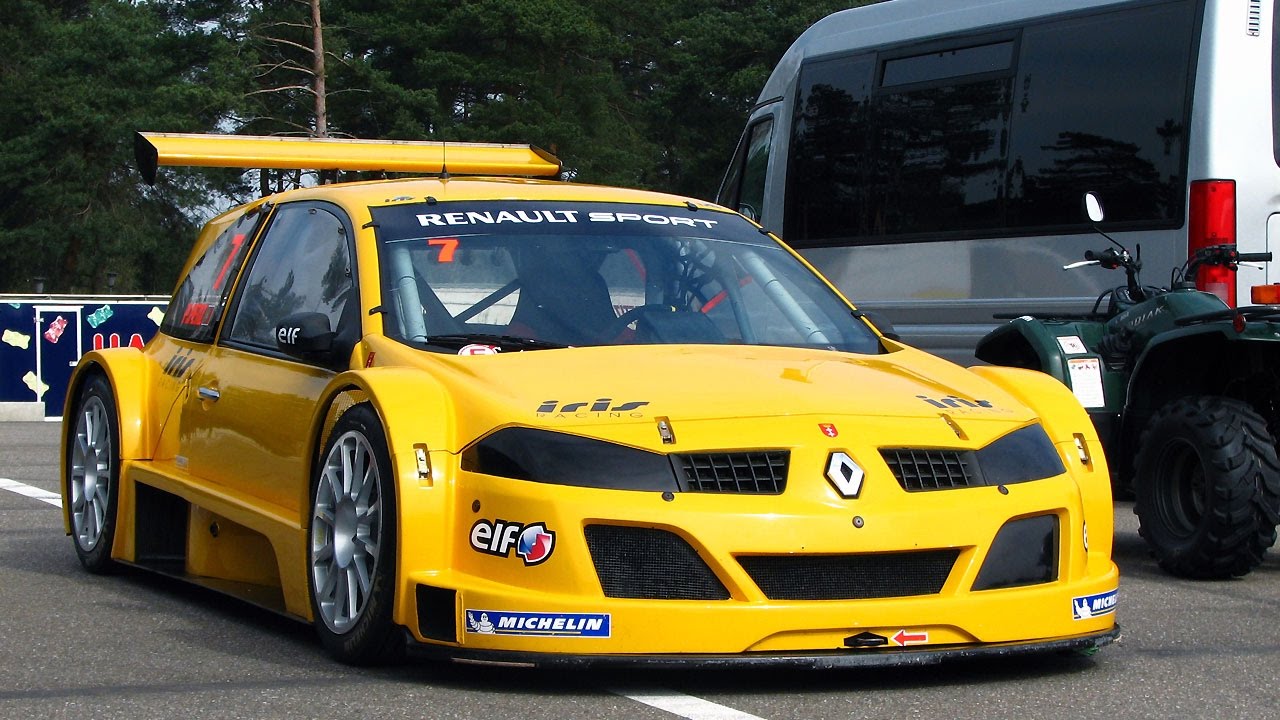 Renault Megane Trophy 1 - crazy V6 sounds
