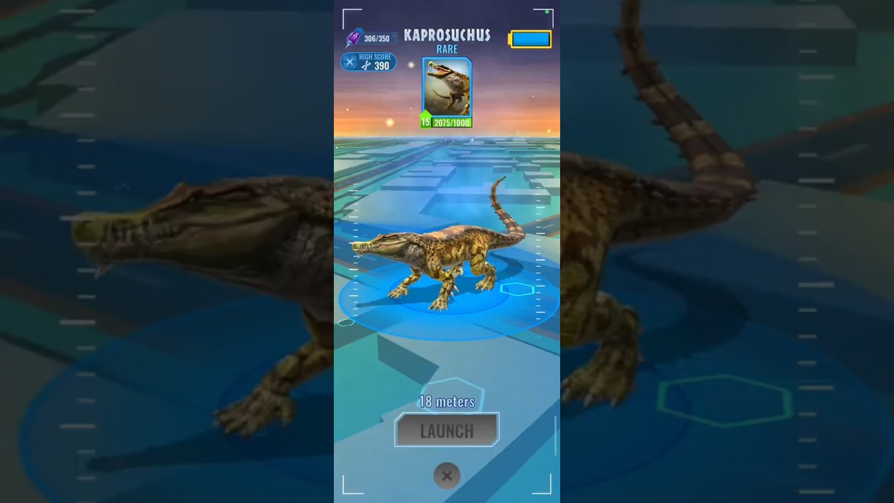 Perfect Darting KAPROSUCHUS | Jurassic World Alive 3.14 #jwa #jwalive