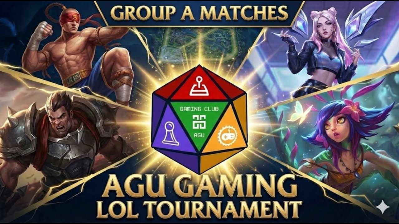 Agu Gaming Club LoL Turnuvasi A Grubu Maclari / Agu Gaming Club LoL Tournament Group A Matches