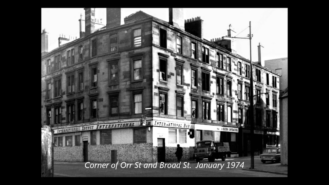 Old glasgow streets