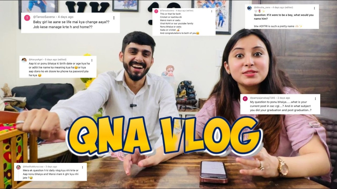 QnA Vlog |  Answering your questions | Vlog with Prashi | Vlog #18