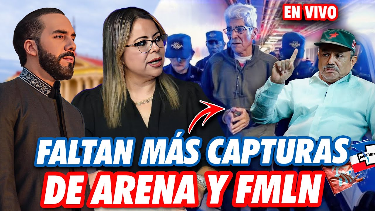 Norman Quijano directo a la cárcel por pactar con pandillas🔒✅ Y faltan más capturas de ARENA y FMLN