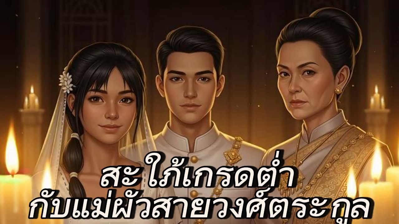 สะใภ้เกรดต่ำกับแม่ผัวสายวงศ์ตระกูล นิทานอบอุ่นใจเรื่องรักและความอดทน #นิทานพื้นบ้าน #นิทานไทย