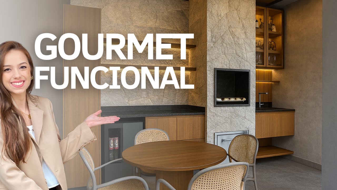 ÁREA GOURMET DOS SONHOS — MODERNA, FUNCIONAL E ACONCHEGANTE 🏡✨