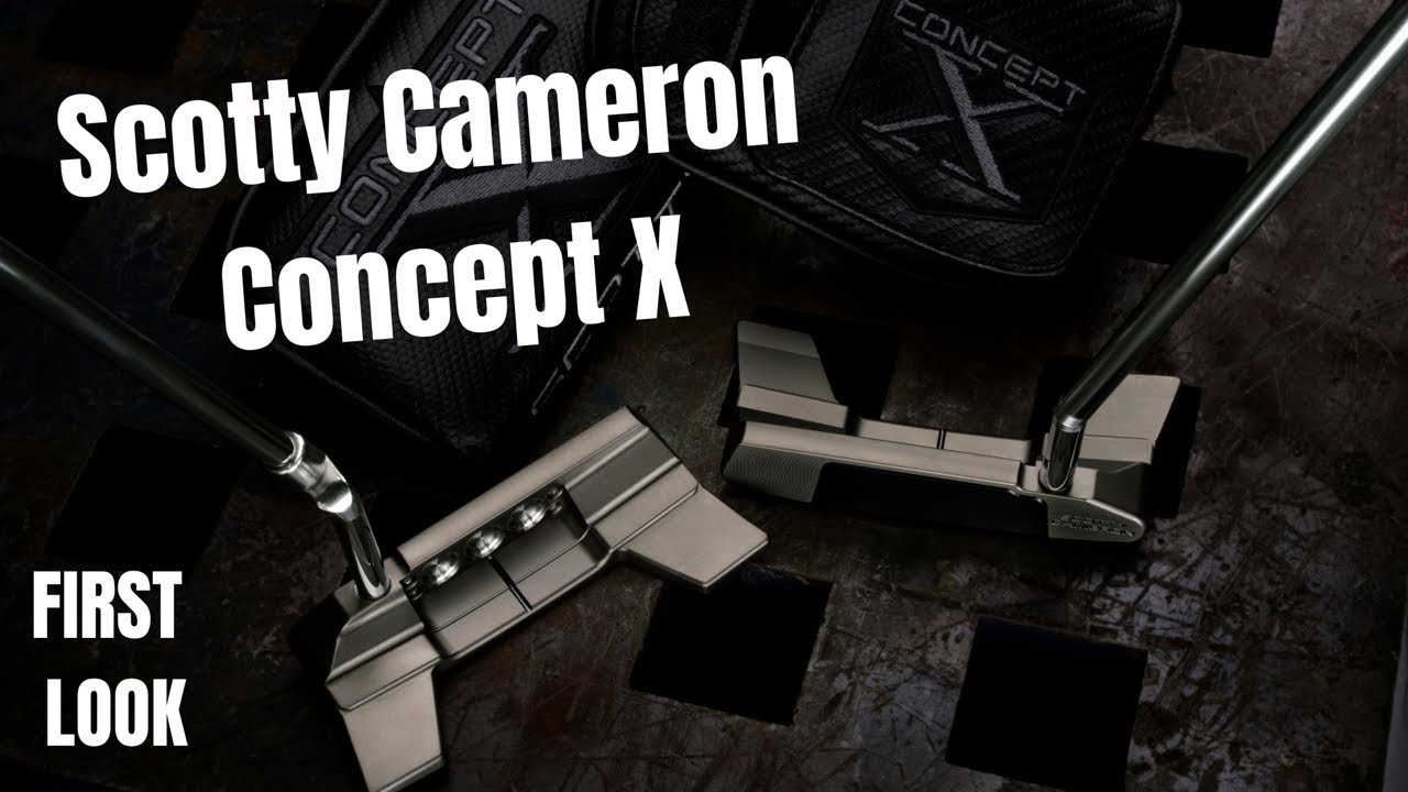 Scotty Cameron Concept X 2018 Putters