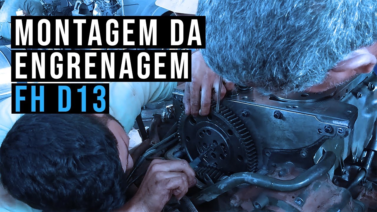 Montagem da engrenagem ajustável - FH D13