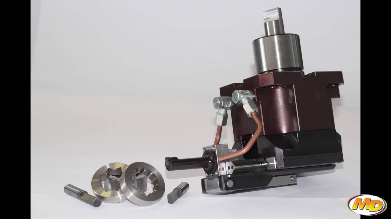 Broaching \ Slotting Tool on a Live-Tool Lathe